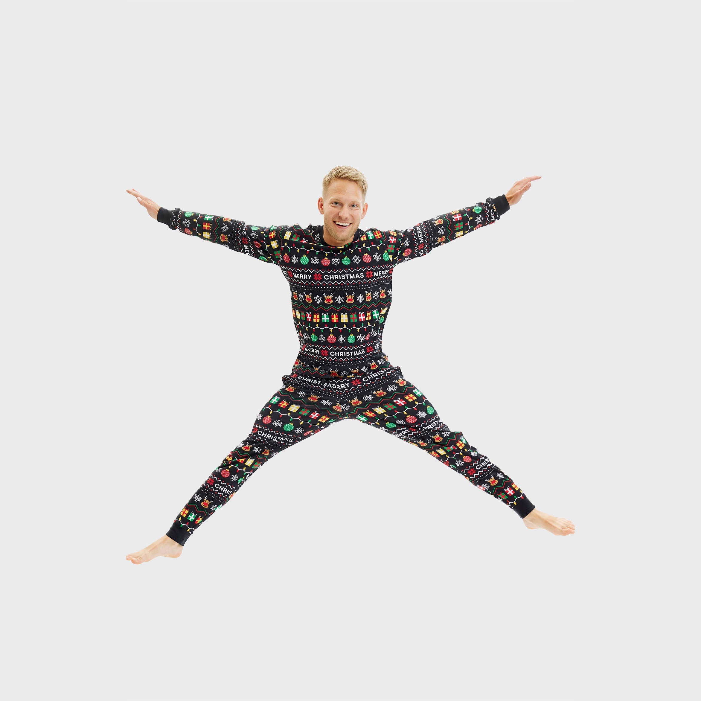Frohe Weihnachten Pyjamas - Herren.